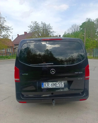 Mercedes-Benz Vito cena 148900 przebieg: 63150, rok produkcji 2017 z Kraków małe 56